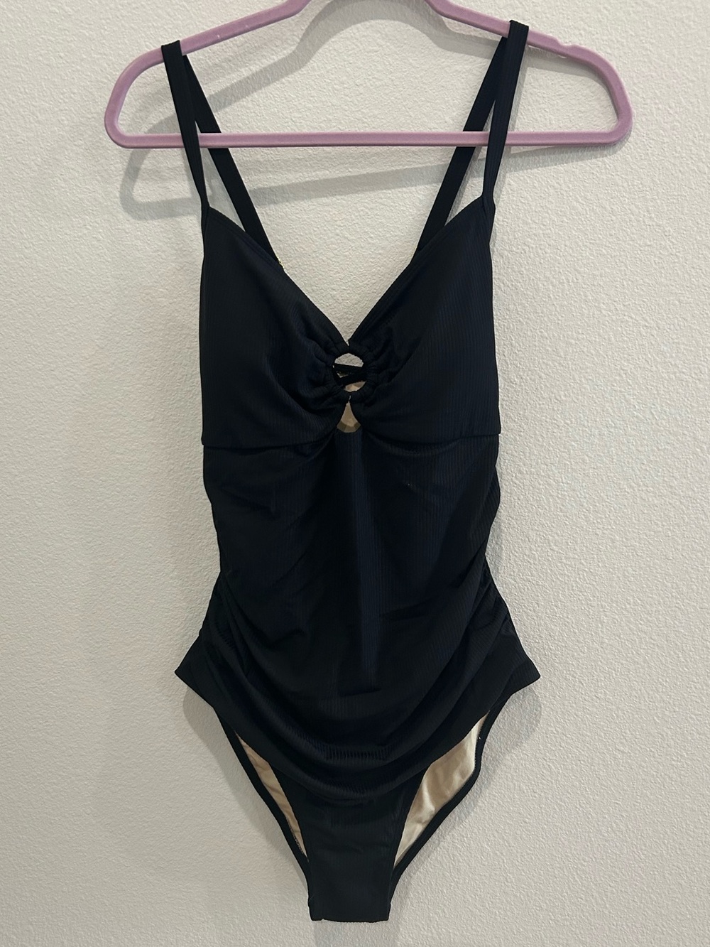 Blooming Jelly One-Piece Swimsuit - Black, NWT, size XL